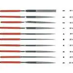 Taparia Best Needle File Set for Cutting & Smoothing Out Surfaces Ideal for Wood, Metal, Plastic & DIY use | Size: 6