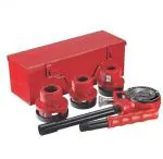 GIZMO Ratchet Type Pipe Threading Die Set Heavy Duty in Metal Box with Chasers 1/2