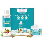 GynoCup All Natural, Complete Care Solution for Stretch Marks | Stretch Mark Oil (100ml) and Stretch Marks Cream (50g) | Stretch Marks Cream for pre & post Pregnancy |