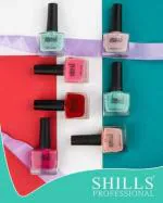 Shills Professional Nail Enamel Nail Polish 69.3 ml(Pack of 7)