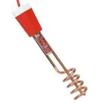 NEELMANI Red and White Hotson 1500 W ISI Mark Waterproof and Shockproof Heater Immersion Rod