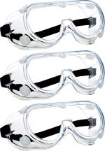 See Inside Technic Safety Goggles Protection for Classroom Home & Workplace Anti-Fog Protective, Eye Protection Safety Goggles (Pack of 3) Blowtorch, Laboratory, Wood-working Safety Goggle  (Free-size)