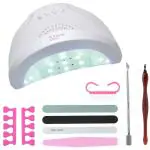 Hasthip White Abs 48W Electronic Professional Led Uv Lamp Nail Dryer Polish Machine With Timer