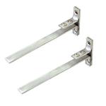 RAB Folding Bracket Light Stainless Steel For Wall shelf ( Code:- Fold BKT Light, SIZE- 6mm, 8