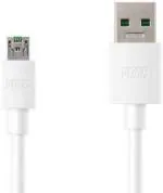 Mifkrt White Micro Usb Cable 1 M 5V 4A Vooc Superfast Data Sync Charging Cable For Oppo F9 Pro, R7, R9 F11 Pro
