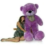 ToYBULK Purple Teddy Bears 5 Feet