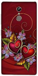 instyler Gionee S6s Matte Vinyl Love Printed Mobile Skin Sticker with Scratch Resistant Lamination