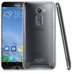 Heartly Asus Zenfone 2 Plastic Transparent Back Case Cover