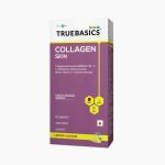 TrueBasics Collagen Skin with L-Glutathione, For Healthy Hair, Skin & Nails, Lemon Flavour (15 Sachets)