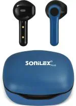 Sonilex SL-BT-213 Bluetooth Headset (Black, Blue, True Wireless)
