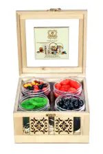 Shree Babaji Dryfruits Berries Splash (4 in 1) Mix Berry | Strawberry | Blue Berry | Kiwi | Pack Of 4, 765gram)