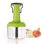 Avenn Multicolor New Food Chopper Large Manual Hand-Press Vegetable Mixer Cutter ()