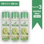 SBS Herbal Keora (Kewra) Water - 100% Natural Flavoring Agent - 120 ml (Pack Of 3)