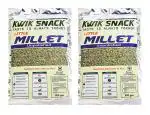 Kwik Snack Combo Pack of 2 Little Millets Unpolished Pouch 2 x 200 GM =400 GM