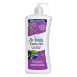 St. Ives Revitalizing ACAI, Blueberry and Chia Seed Oil Body Lotion, 621ml (Pack of 1)
