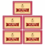 Khadi Ark Natural Tomato Bath Soap|Herbal Soap|Natural Soap|Khadi Soap|Organic Soap for Men & Women 125gm Pack of 5