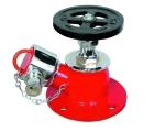 PYRO GUARD Fire Hydrant Valve 63mm Single Way Landing Valve SS Metal with Abs Cap and GI Chain (Pack of 1)