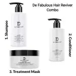 De Fabulous Reviver Hair Repair Shampoo , Conditioner & Mask Combo 250ml + 250ml+250ml