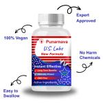 US Labs Punarnava Capsule Natural Herbal Supplement for Internal Cleansing & Detox Boosts Overall Health and Vitality