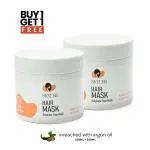 Skyler Sulfate Free Hair Mask for Deep Moisturizing and Repair and Hydrating Treatment for Dry, Damaged Hair, Frizz Control Keratin & Argan Oil( (500 ml + 500 ml)-Buy 1 Get 1 Free
