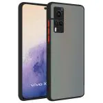 Kasba Vivo S60 Black Thermoplastic Polyurethane Smoke Translucent Matte Hard Back Case Cover