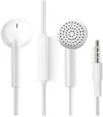 FRONY White In The Ear Ultra Boost Hand Free Noise Cancelling Headphones Wired Headset