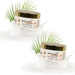 myUpchar Brightening & Whitening Body Cream | For Dark Patches on Elbows, Neck, Underarms, Knees | With 2% Alpha Arbutin & 4% Niacinamide | Sulphate & Paraben-Free | 50g Pack of 2