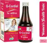 SBS G-cordial Syrup - Ayurvedic Syrup For Irregular Periods, Pre Menstrual Discomfort - 200ml