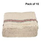 BLUE WONDER Cotton floor Cleaning cloth Sweeping cloth Dusting cloth pocha and (Multicolour, Pack of 15)