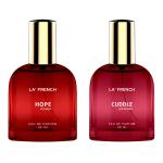 LA' FRENCH Hope & Cuddle Perfume Combo For Men & Women -30ml + 30ml | Premium Luxury Long Lasting Fragrance Spray | Eau De Parfum | Ideal For Men & Women | Perfume For Men & Women | Pack Of 2