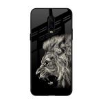 Qrioh Brave Lion Glass case for OnePlus 6T