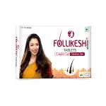 Follikesh Tablet for Happy, Healthy Hair, Promotes Hair Development, and Control Hair Fall in Men and Women