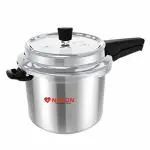 NIRLON Induction Compatible Outer Lid Stainless Steel Pressure Cooker, 3 Liters, Silver