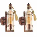 Jackal Bottle Wall Light
