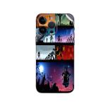 GADGETSWRAP Printed Vinyl Skin Sticker for Apple iPhone 14 Pro - Spades of Avengers