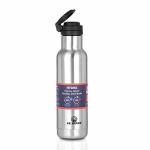 PE BIRDS Unbreakable Silver Stainless Steel Vaccum Flask