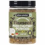 Urban Platter Classic South Indian Flaxseed Podi Chutney Powder, 250g (Ready to use, Just add ghee or oil)