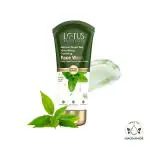 Lotus Botanicals Natural Green Tea HydraDetox Clarifying Face Wash with Niacinamide | 100g