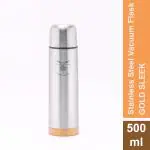 Eagle Sleek Stainless Steel Vacuum Double-Wall Hot & Cold Water Bottle for Office Home Travel