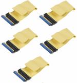AdzMozi Cable40 Pins 80 Wire PATA EIDE IDE Hard Drive DVD Ribbon Cable IDC 40 80 Conductor - Pack of 5