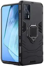 KWINE CASE Iqoo Z5 5G Black Plastic Back Cover