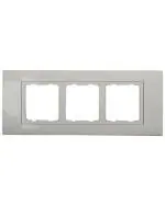 Anchor by Panasonic Polycarbonate 30250 White Roma 6 Module Tresa Plate