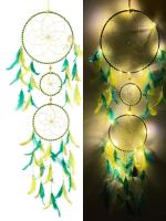 DULI Dream catcher with Lights Handmade Wall Hanging for Home Decoration