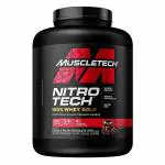 MuscleTech Performance Series Nitro Tech Whey Gold| 24g Protein| With BCAA & Glutamine & Precursors |For Lean Muscle Gain| Sports Nutrition | 5lbs (2.2Kg) | Double Rich Chocolate Flavour