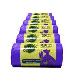 EARTH GREEN CHOICE SCENTED TRASH BAGS 43x50 Cms 6x30's 180 bags Small