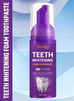 KURAIY New 60ml Toothpaste Mousse V34 Teeth Cleaning Whitening Toothpaste Yellow Teeth Removing Tooth Stains Oral Cleaning Hygiene