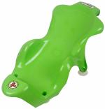 Sunbaby Green Anti-Slip Big Plastic Bath Chair Seat Sling with Strong Suction