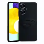 SROCK Realme C55, Narzo N55 Back Case Cover | Protactive Case | 3D Superhero | Shockproof | Drop Protection | Case for Realme C55, Narzo N55- Black
