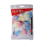 Gubb Coloured Cotton Balls For Face Cleansing And Makeup Removal 50 Pc