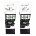 Meghdoot Ayurvedic Anti Pollution & Oil Control Active Charcoal Face Wash Deep Cleansing Paraben Free & SLS-Free Ideal for All Skin Types 60ml Each Pack of 2
